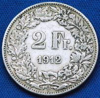 Silberner 2.- Jg. 1912, Rar