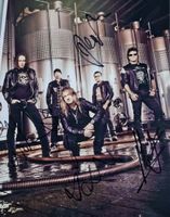 Gotthard - Original in person Autogramm auf Foto