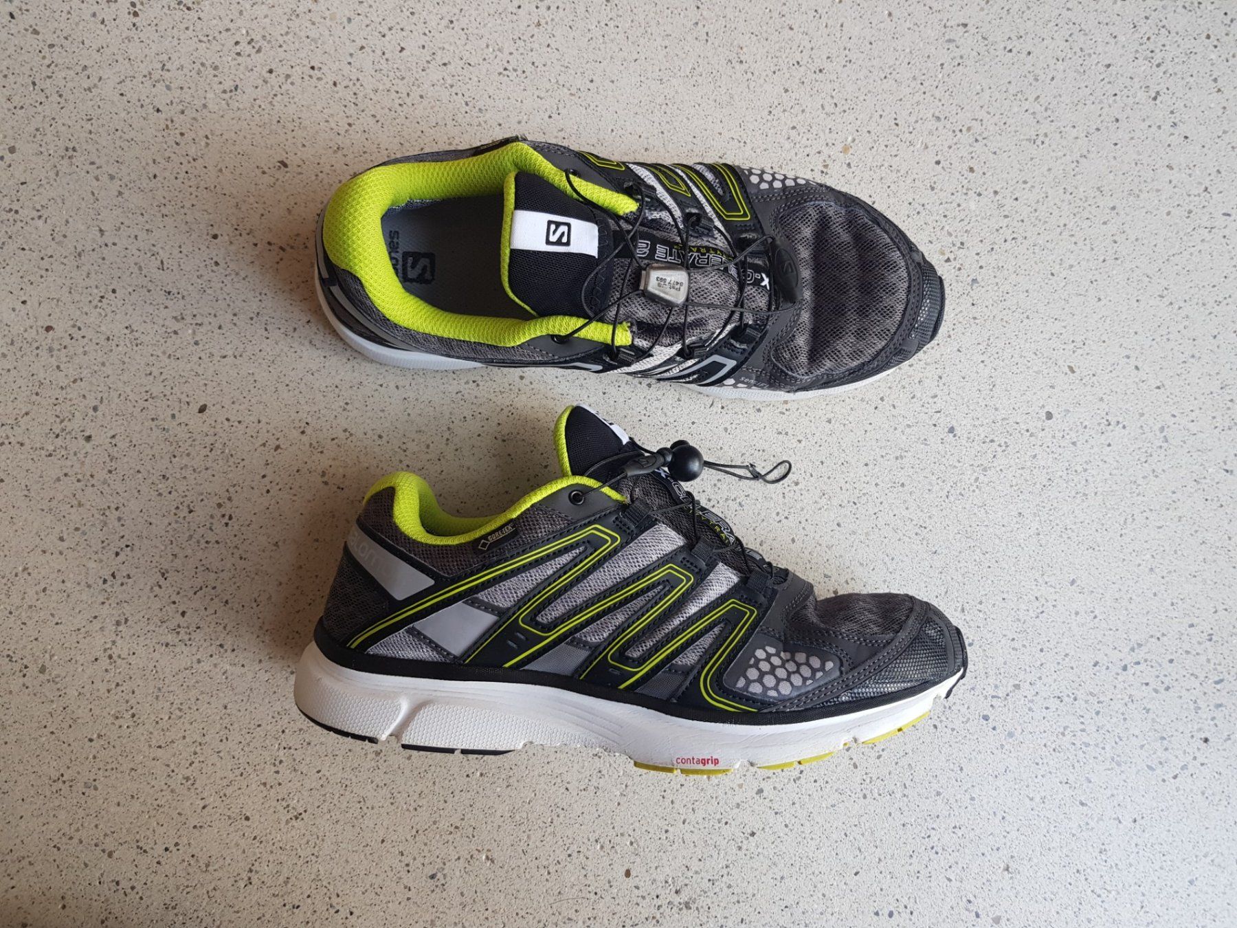 Salomon Scarpe da uomo: Salomon X-Celerate 2 GTX Wanderschuh Grösse 45 – Usato da Basel venduto da Birs868 4