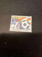 Timbre République Tchèque Foot USA 1994 - Statue ⚽️! (54)