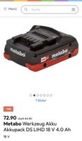 Metabo Akku 4.0 Ah LiHD