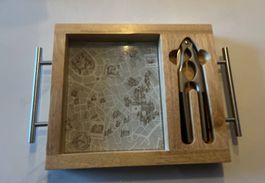 Tablett für getrockneten Früchten