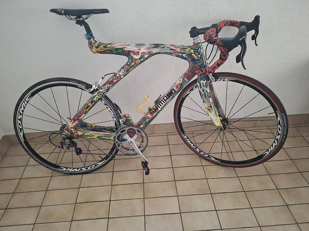 Vélo de course C4 unique personnalisé Shimano Ultegra rare (D