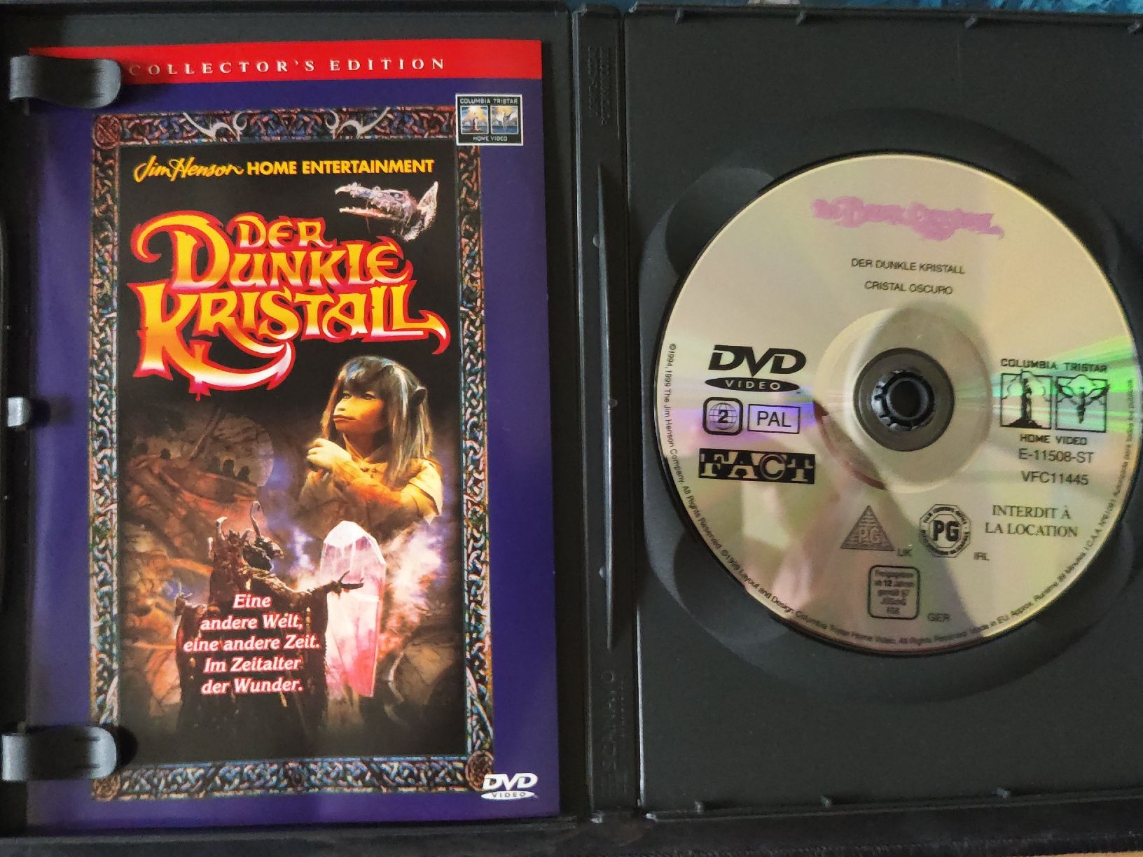 Tous les DVDs: Der Dunkle Kristall  – D'occasion à Laufenburg par grossrto 2