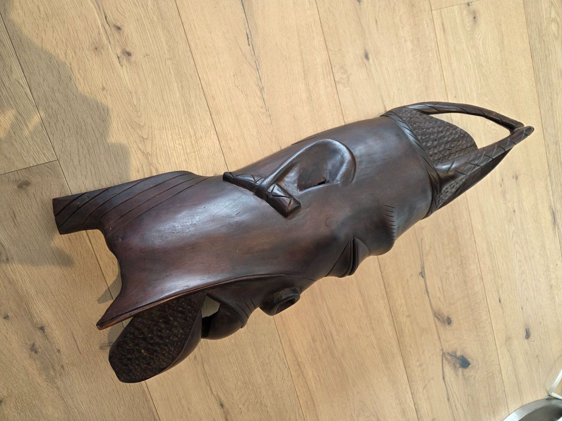 Arte internazionale: Grosse traditionelle handgeschnitzte Holzmasken – Usato da Gersau venduto da pd-design-and-art 3