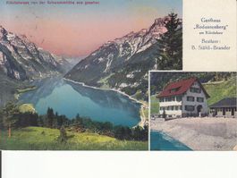 Klöntal Rhodannenberg 1920