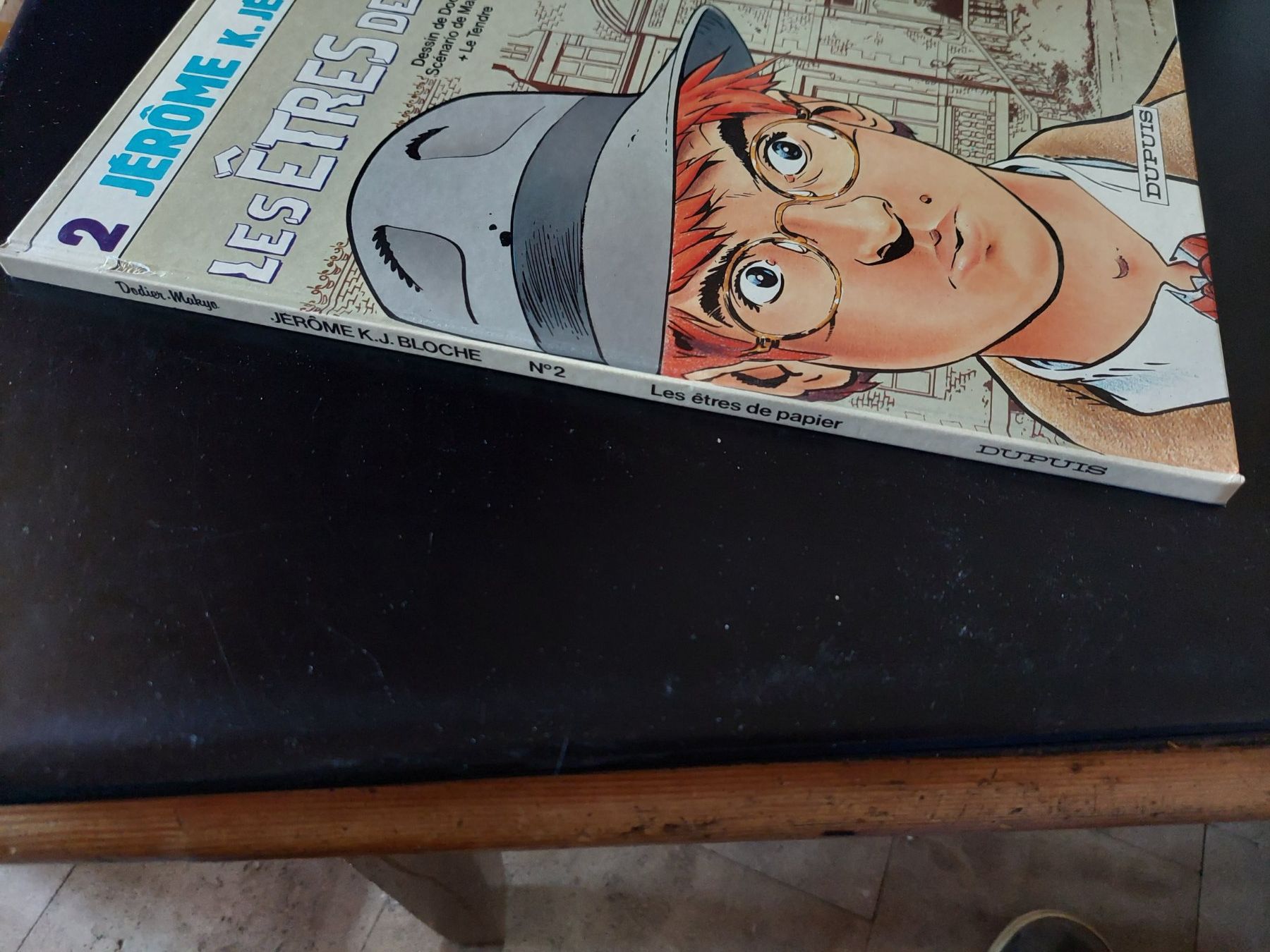 Fumetti: JEROME K. BLOCH  N°2 EO  Les êtres de papier – Usato da Neuchâtel venduto da skajams 4