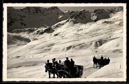 AK Arosa, Schlittenpartie nach Arlenwald