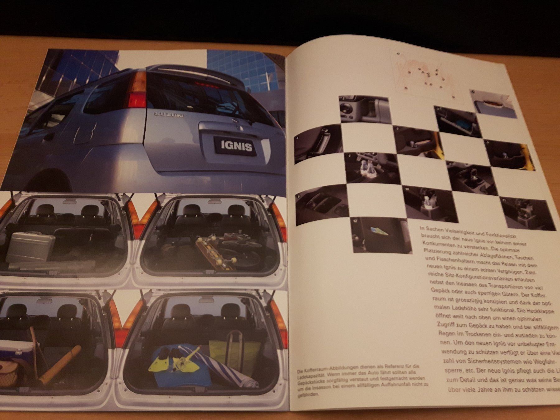 Documenti: Suzuki Ignis Prospekt/Katalog – Usato da Boswil venduto da MAF_952 3