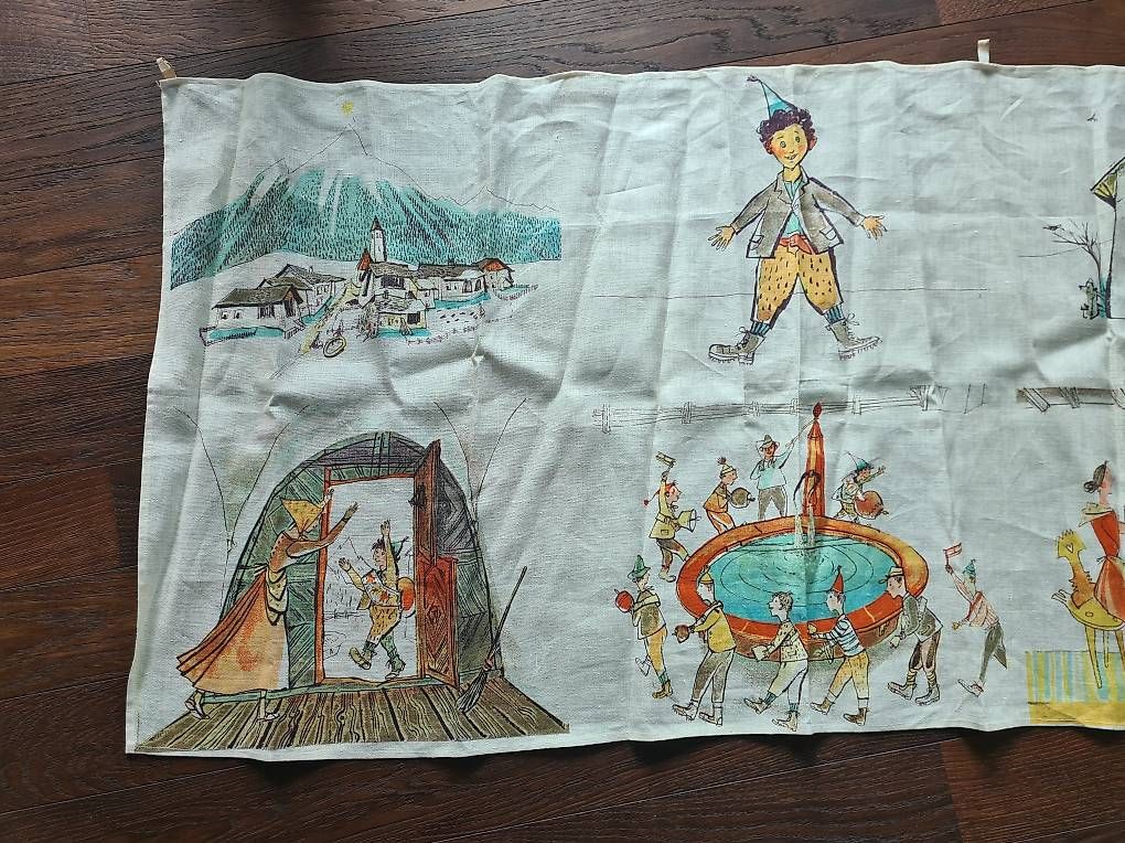 Alle Dekorationen: Wandbehang Schellenursli – Gebraucht aus Olten von Ahandreina 1