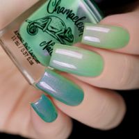 Chamaeleon Solar Grün Shimmer Nagellack