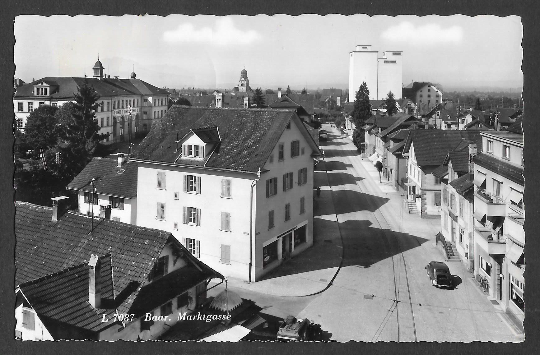 Cartoline postali: Baar Marktgasse – Usato da Olten venduto da clotaldi