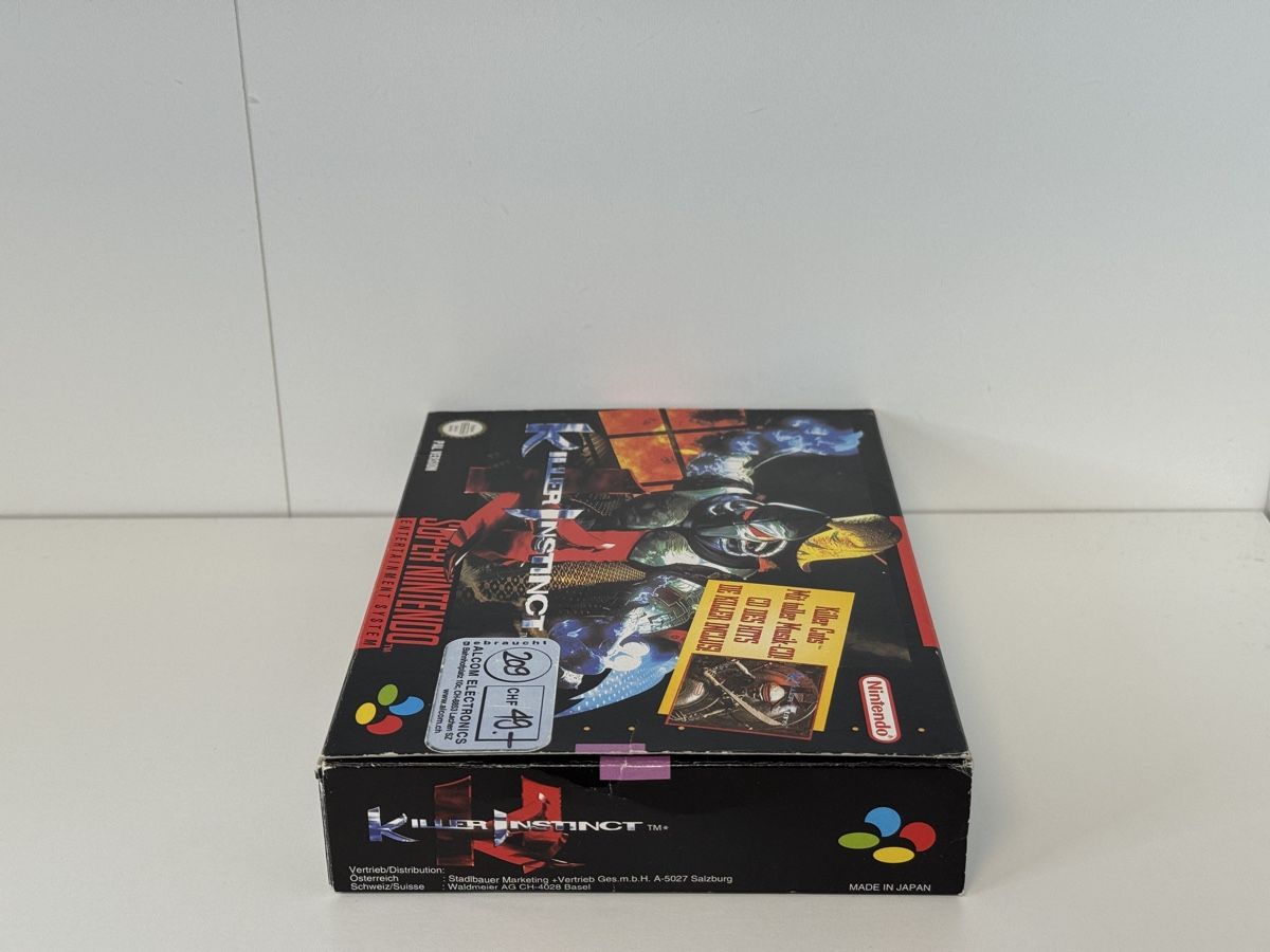 Giochi: Super Nintendo Killer Instinct - Komplett in OVP – Usato da Herznach venduto da marco_0123 6