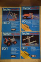 Fischertechnik Konvolut 4 Sets, 50/1, 50S, Vintage!