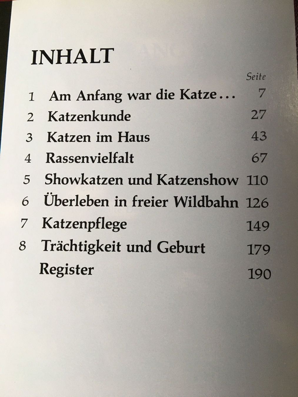 Bücher: Das grosse Katzenbuch – Gebraucht aus Arth von Vrecam51 1