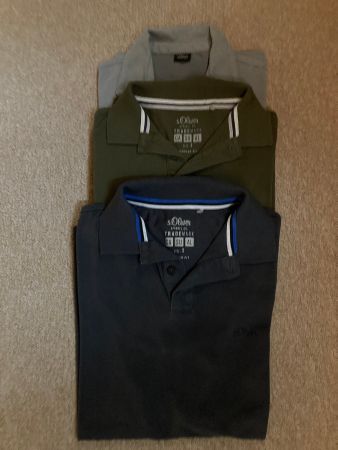 Polo Shirt s.Oliver Poloshirt Grösse S 3 Stück  einzeln