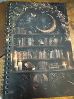 Notizheft-Notizbuch-Halbmond-Erinnerungen-Schreiben