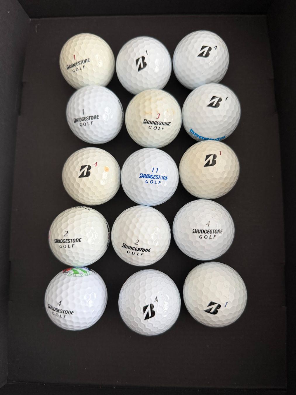 Bälle: 12 Bridgestone Golf Lakeballs, Grade AAA & AAAA – Gebraucht aus Münchenbuchsee von MaikeBlankartz