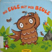 Die Eule mit der Beule, Karton-Bilderbuch für Kinder ab 2 J