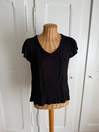 BOZZOLO - T-Shirt schwarz locker L