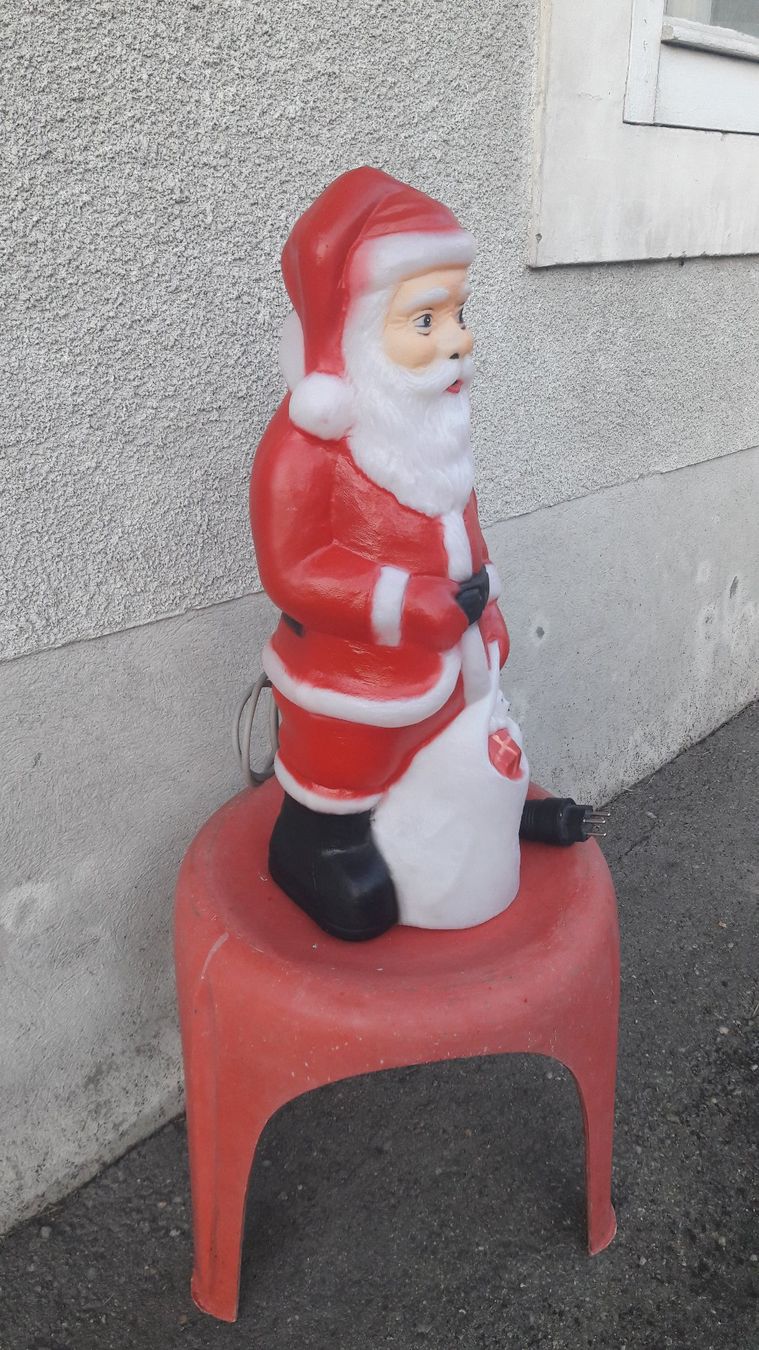 Alle Dekorationen: Beleuchteter Weihnachtsmann – Gebraucht aus Laufen von Mann455 4