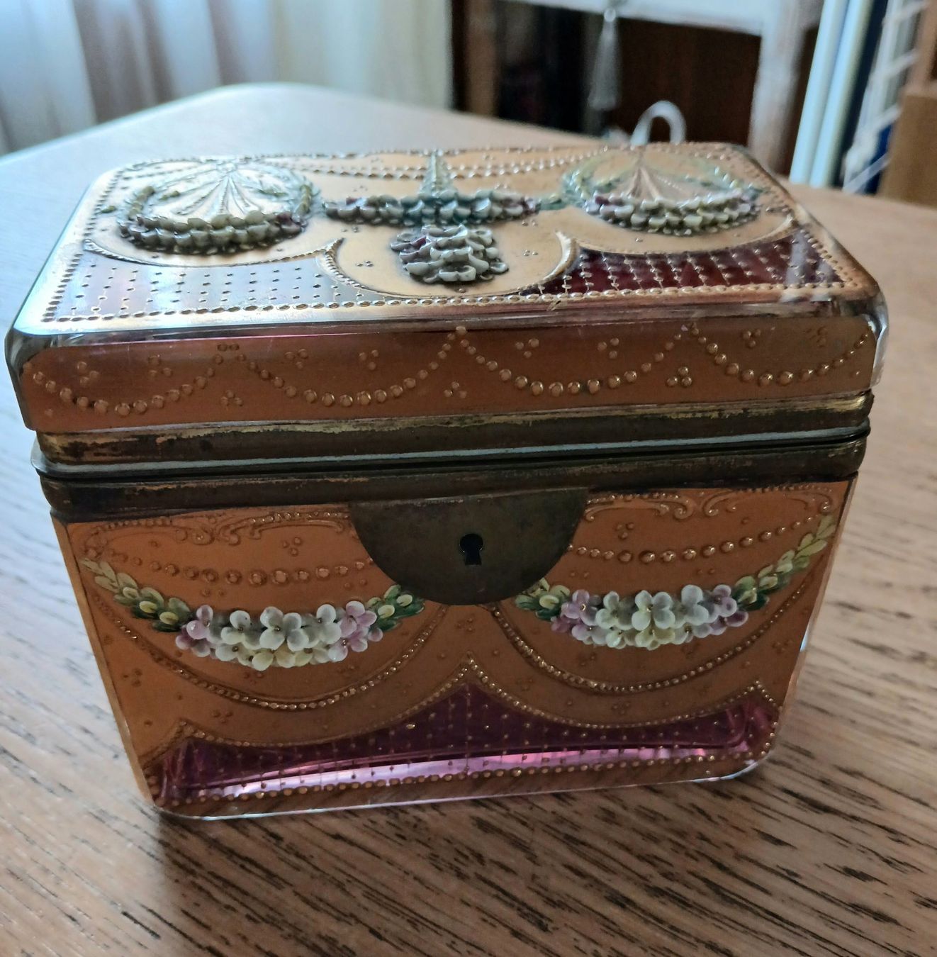Coffrets à bijoux: Glasdose Schatulle – D'occasion à Aarburg par Emelie 3
