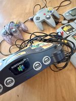 Nintendo 64 Set +12 PAL-Spiele Mario Zelda Kart Smash
