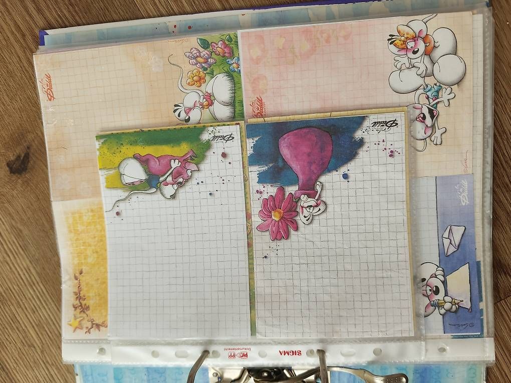 Classeurs: Diddl Ordner mit Blättern – D'occasion à Uesslingen par donna0301 1