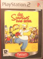 Die Simpsons Das Spiel PS2 Platinum Edition-Top Zustand!