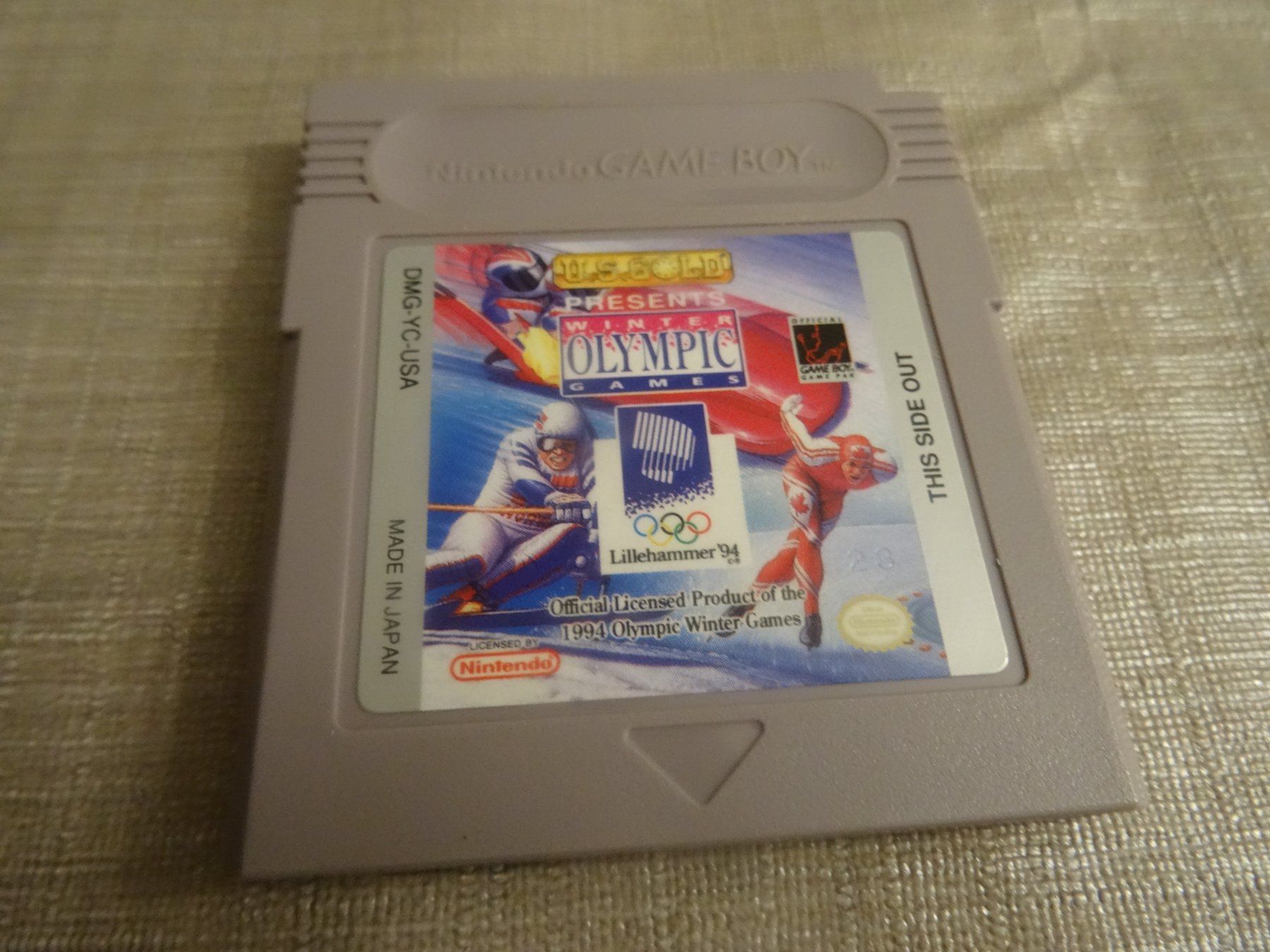 Nintendo Spiele: Winter Olympics Games U.S. GOLD GAMEBOY – Gebraucht aus Olten von Disc-Ausverkauf