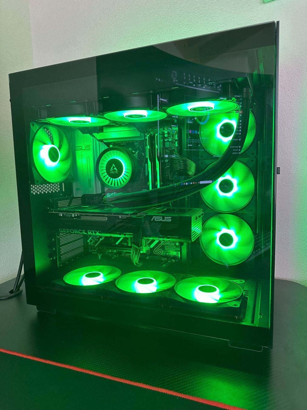 PCs: Gaming PC mit AMD 9800x3d - RTX 5080 – D'occasion à saxon par flo7810 2