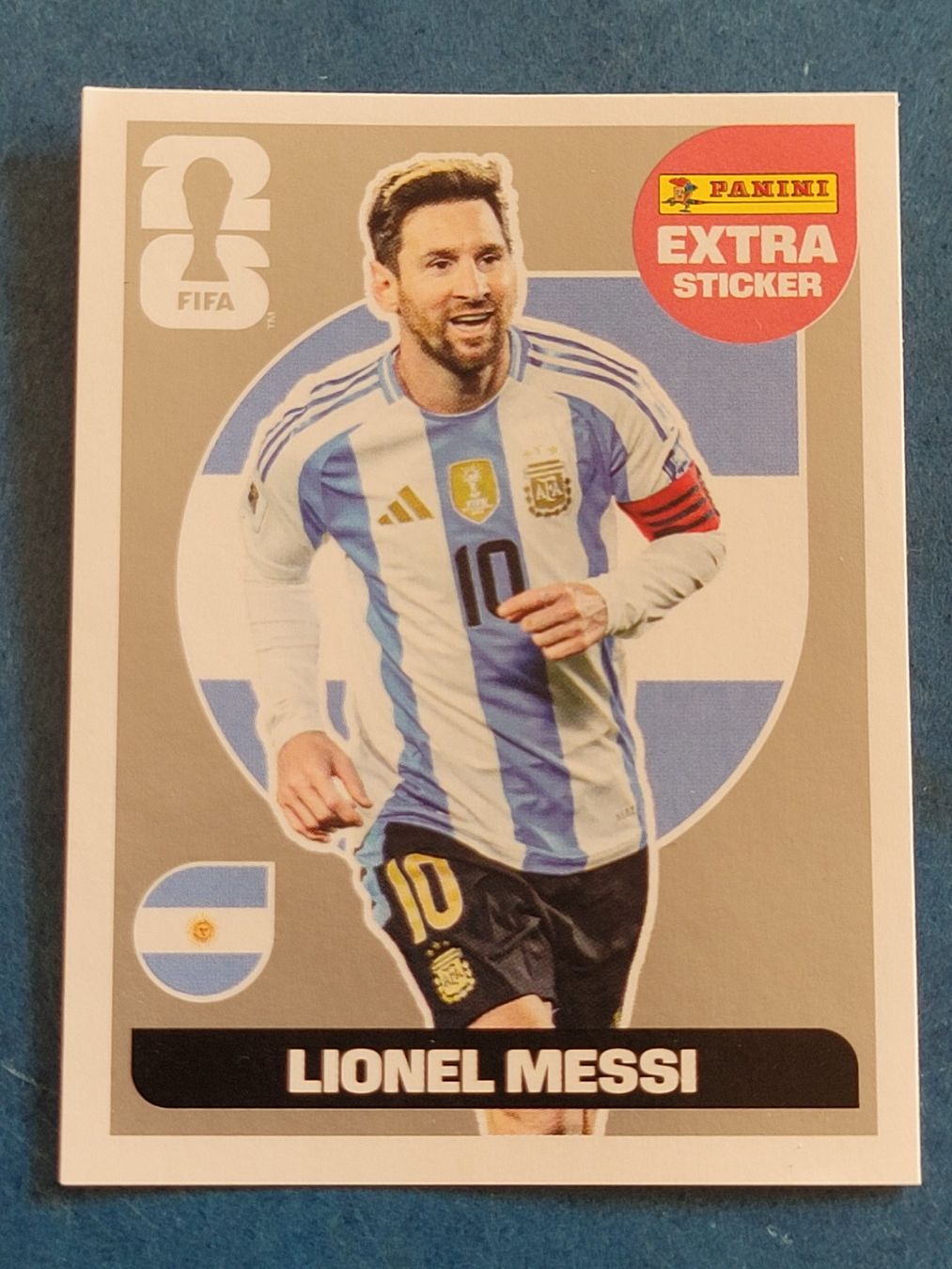 Panini Sammelbilder & Trading cards: Extra Sticker Messi SILBER – Gebraucht aus Kriens von KTP