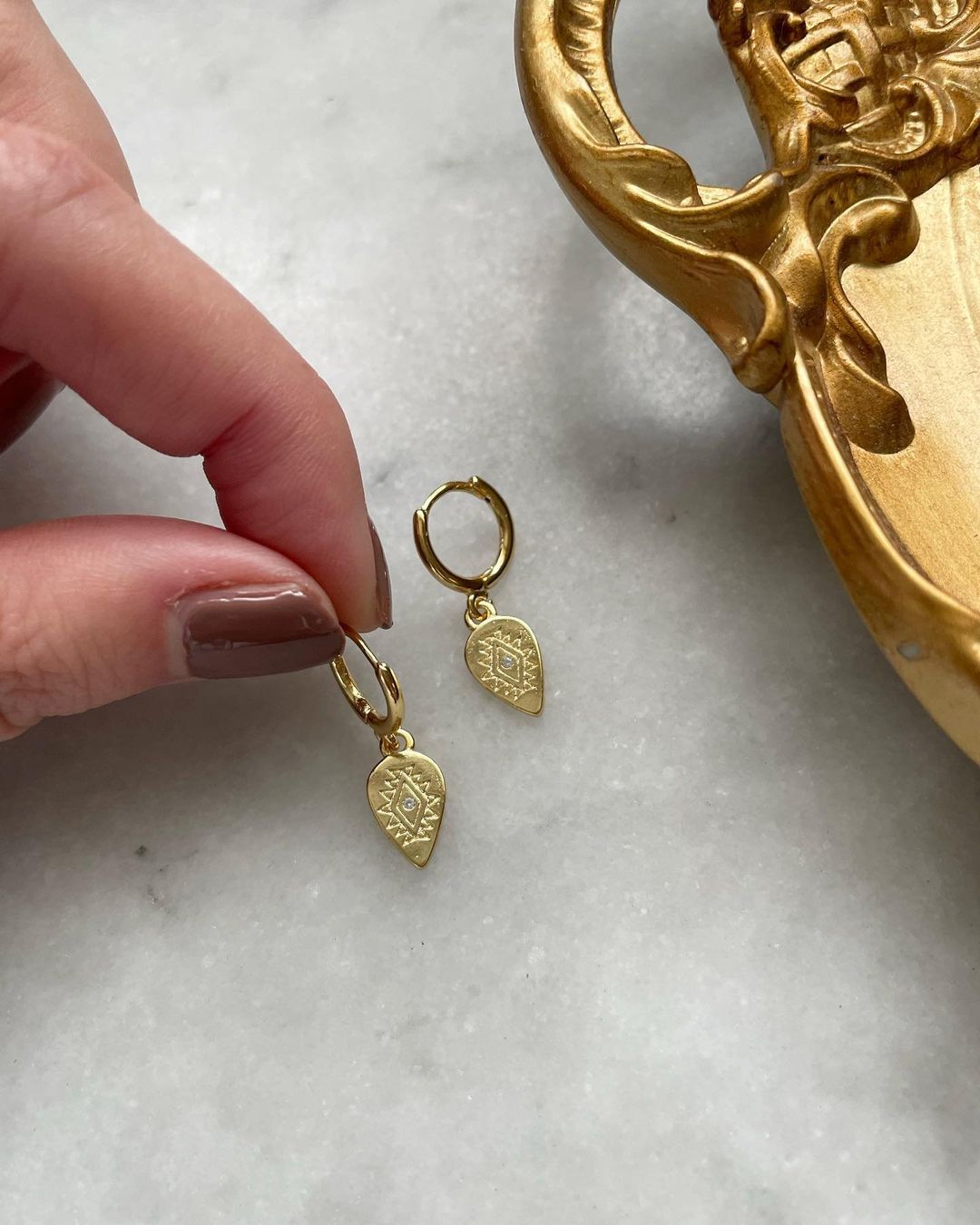Orecchini pendenti & Orecchini a lobo: Ohrring s925Silber NEU – Nuovo e nell'imballaggio originale da Samstagern venduto da Honeymelon_Jewelry