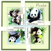 Block "Grosse Panda". Guinea-Bissau.