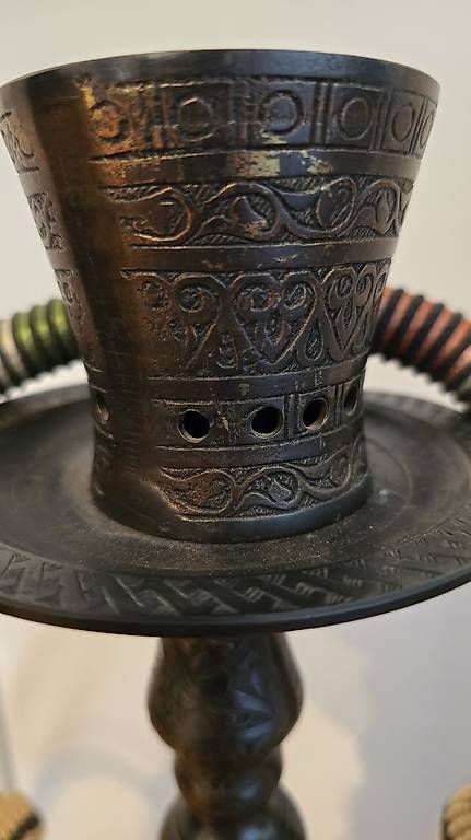 Narghilé: Traditionelle Shisha aus massivem Messing – Usato da Schlieren venduto da sbottare 3