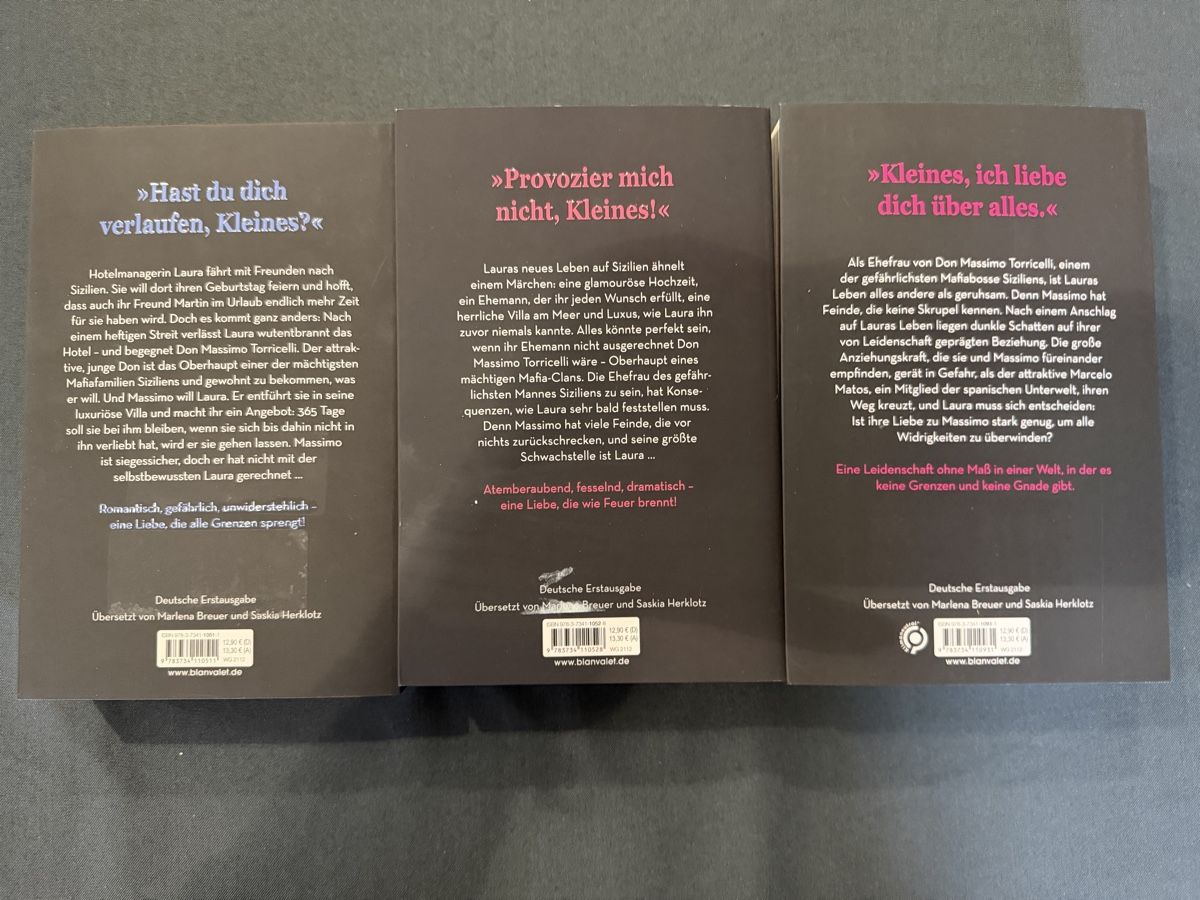 Libri: Blanka Lipinska - 365 Tage -Trilogie – Usato da Winterthur venduto da ca__tj5n 1