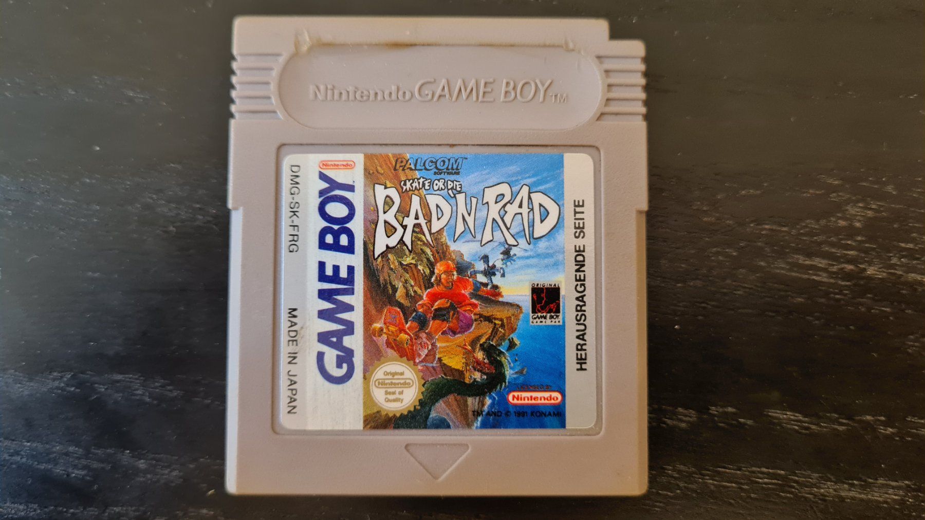 Nintendo Giochi: SKATE OR DIE BAD'N RAD - Game Boy – Usato da Grüningen venduto da Tibner9sibner