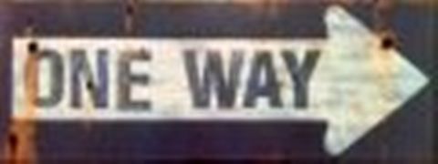 Insegne: Blechschild Rustikal-ONE WAY – Nuovo e nell'imballaggio originale da Rupperswil venduto da big-one-sale 1