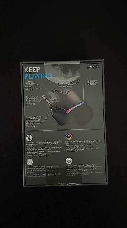 Logitech Maus: Logitech G502 X Plus - Neu – Gebraucht aus Horgen von Rashi619 1