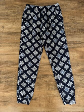 esmara dünne Sommer Schlupfhose blau/weiss - Grösse 36