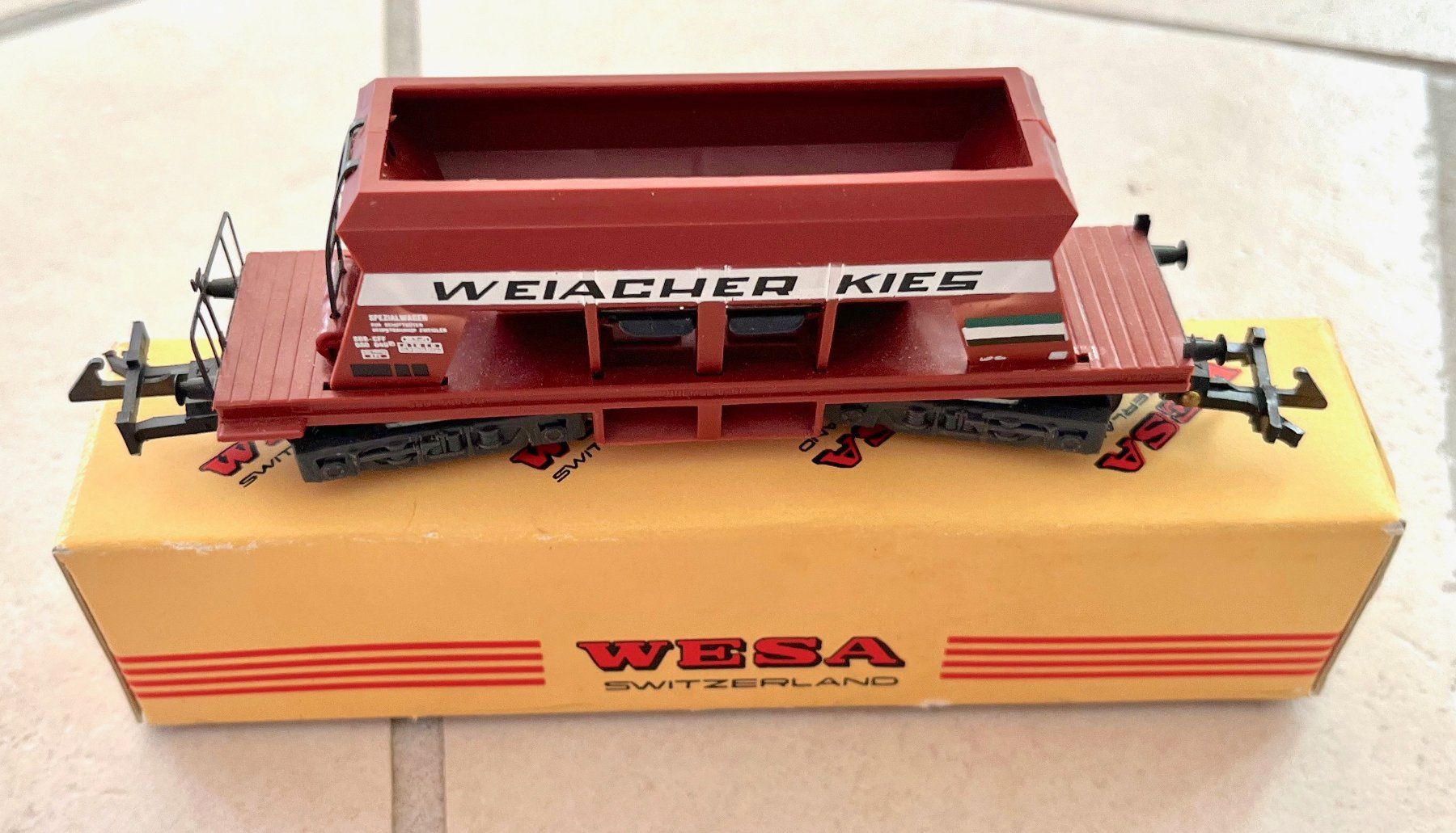 Wesa Modelleisenbahnen: WESA  235 Weiacher  Wagen – Neu (gemäss Beschreibung) aus Bleiken von hbw45 1