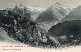 Schynige Platte - Wetterhorn und Schreckhorn