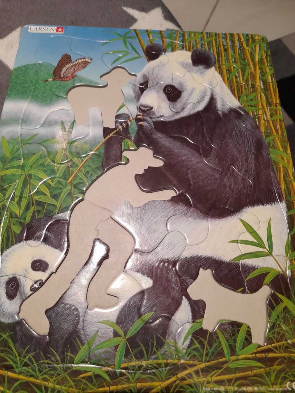 Puzzle: Puzzle Panda, 33 Teile – Usato da Eiken venduto da Lashar 1