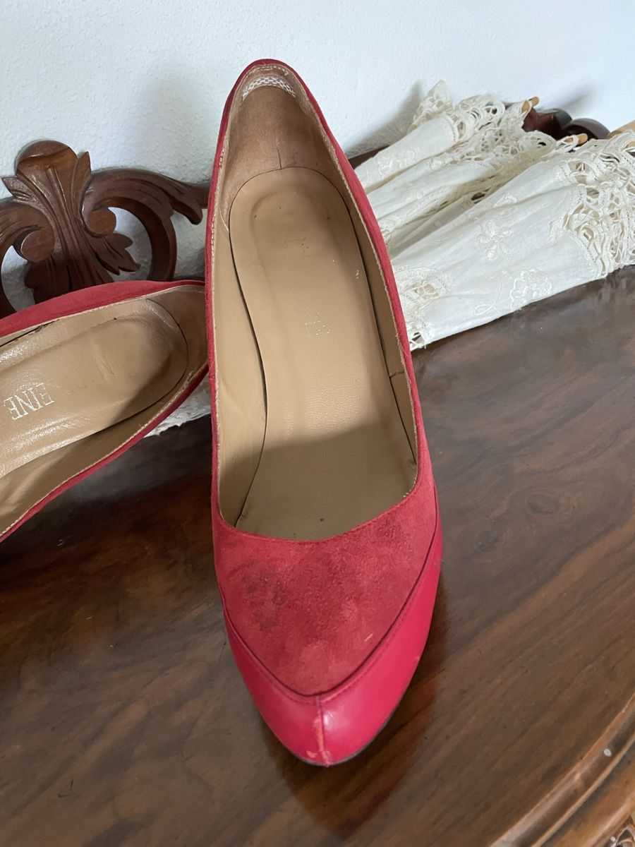Scarpe da donna: rote Pumps Elégance Gr 40 für Selbstbewusste – Nuovo (secondo la descrizione) da Emmenbrücke venduto da Ladyboutique 3