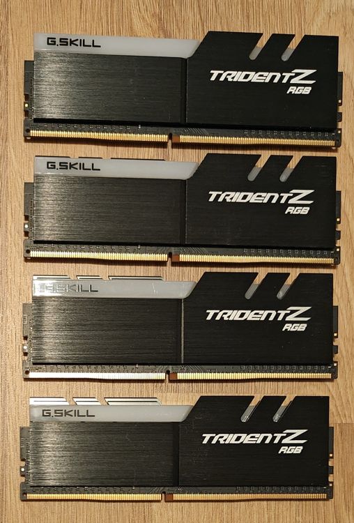 G.Skill Trident Z RAM 4x8gb 2400MHz (Gebraucht) in Zürich für CHF 51 ...