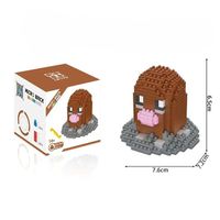 Pokémon „Digda“ (7.5cm) / Mini-Bausteine