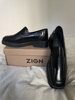 ZIGN Loafers schwarz Grösse 39 neu mit Karton