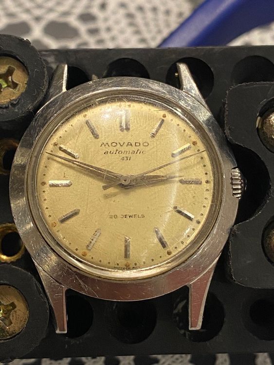 Rare Movado automatic 431 28 jawels | Acheter sur Ricardo