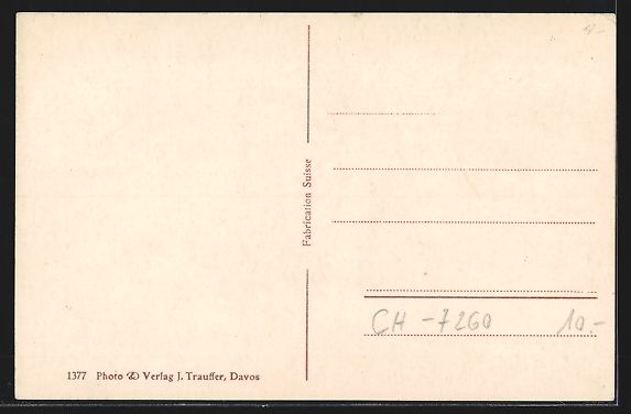 Cartoline postali: AK Davos, Sanatorium Schweizerhof – Usato da Berlin venduto da bartko-reher 1