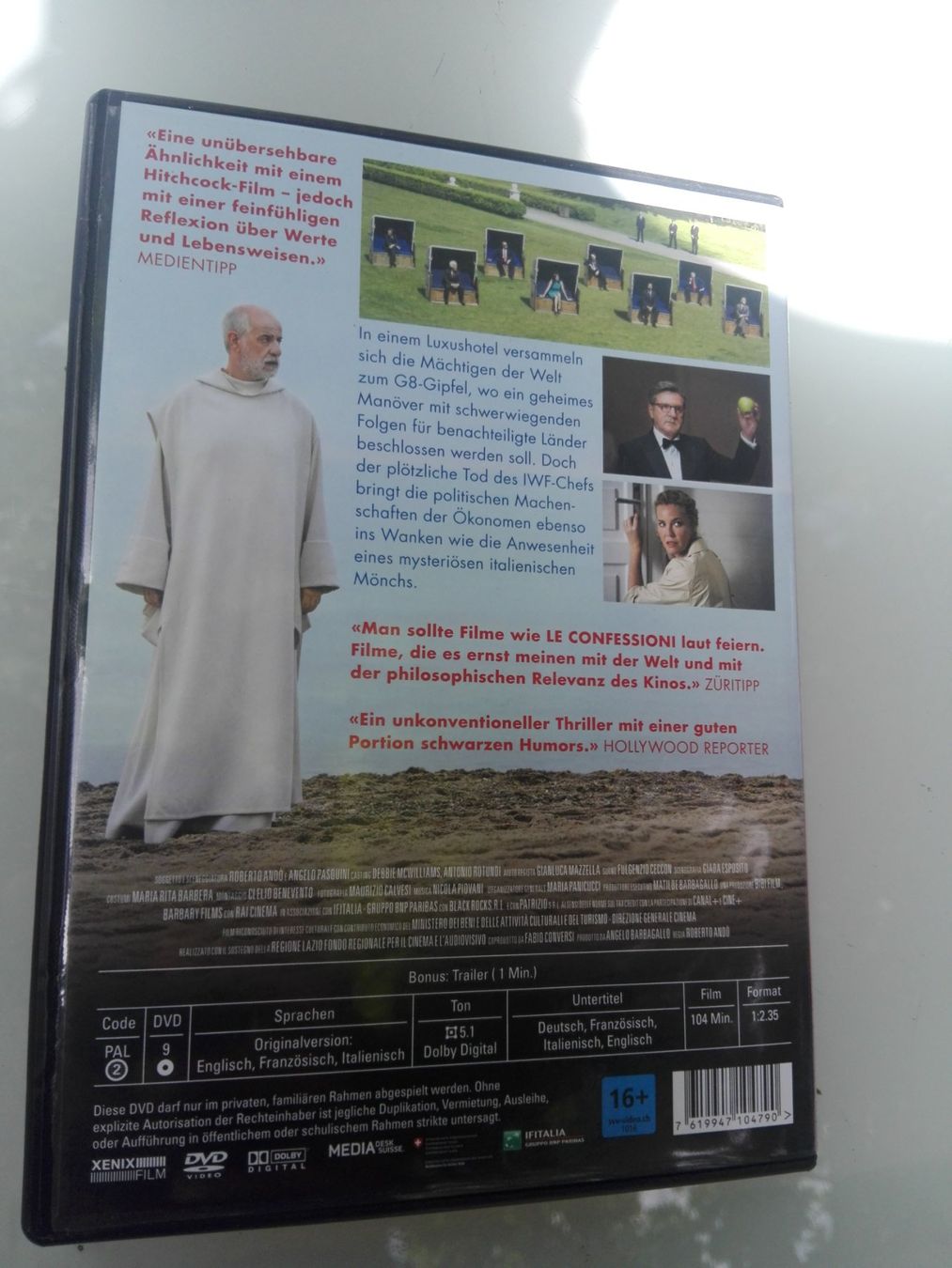 Alle DVDs: Le Confessioni  (Originalversion: en-fr-it) Ut: de-fr-it-en) – Gebraucht aus St. Gallen von elk2021 4